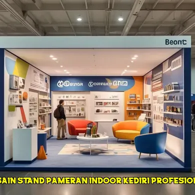desain stand pameran indoor kediri profesional